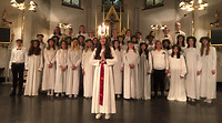 Norrbottens Lucia kroning in Luleå