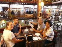 Avondeten in Quito