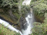 Waterval Pailon del Diabolo