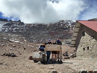 5000 meter op de Chimborazo