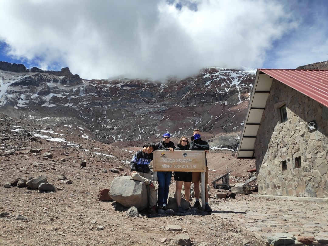 5000 meter op de Chimborazo