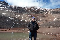 Dirk op de Chimborazo