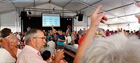 feest in de tent