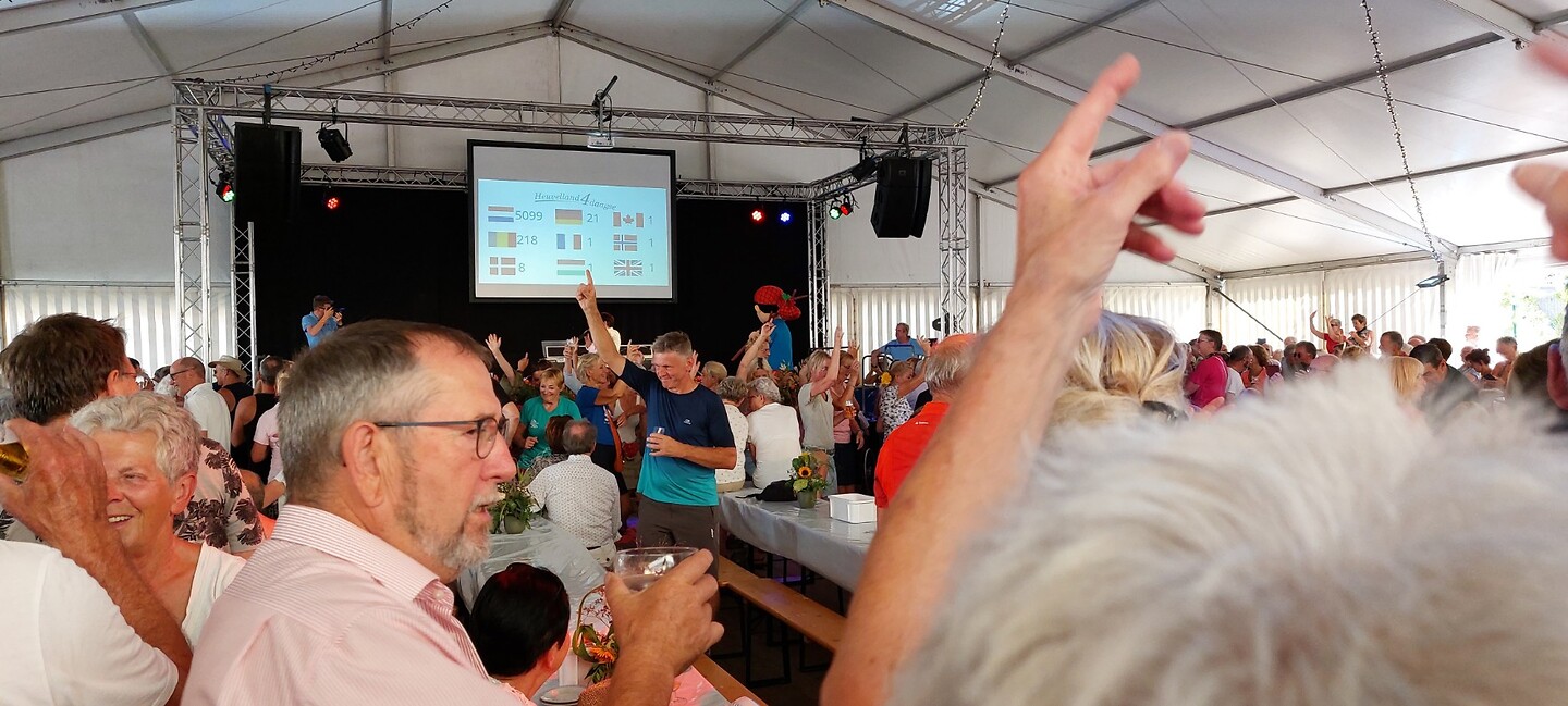 feest in de tent