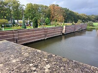 tuin van het kasteel