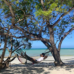 Mikadi beach camp: picture perfect