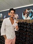 Champagne (Kaapse Vonkel) proeven in Stellenbosch