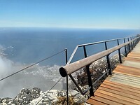Op de top van de tafelberg