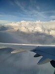 In de wolken