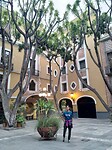 Een van de gezellige straatjes van Puebla
