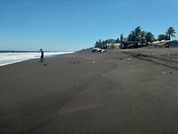 Zwart zand van Monterrico