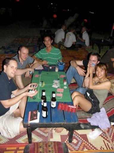 Playing Poker at SilverSand