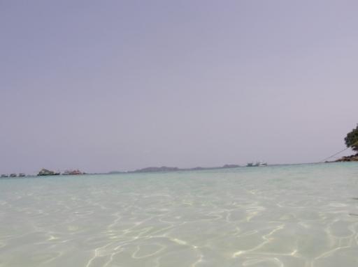 Baai van een of ander onbewoond eiland