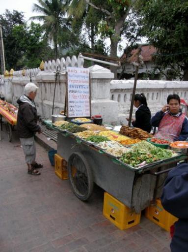 Luang Prabang, streetfood
