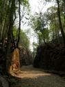 Hellfire Pass, uitgraving in de rotsen (28m diep)