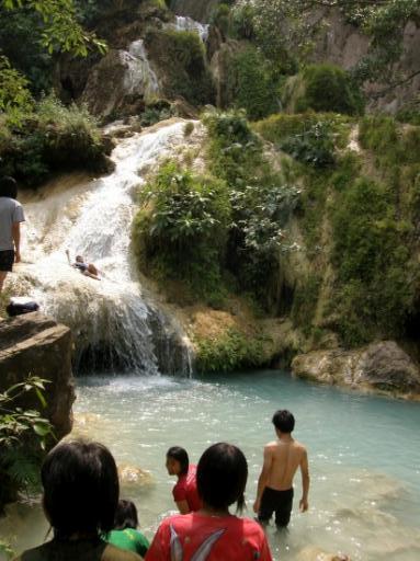 Erawan Waterfalls, pool
