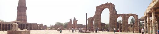Delhi - Qutb Minar panoramashot