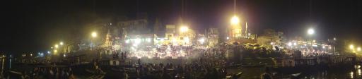Varanasi - Dasadwamerh Ghat panoramashot