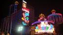 Macau Schiereiland 's nachts