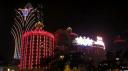 Macau Schiereiland 's nachts