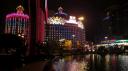 Macau Schiereiland 's nachts