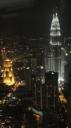 Kuala Lumpur - Petronas Torens 's nachts