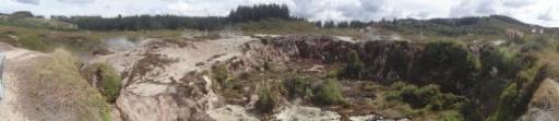 Warakei Park - Kraters van de Maan panoramashot