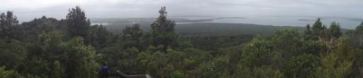 Rangitoto Eiland panoramashot