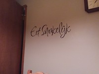 Eet smakelijk sticker