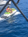 Met Wouter op de jetski - Puck