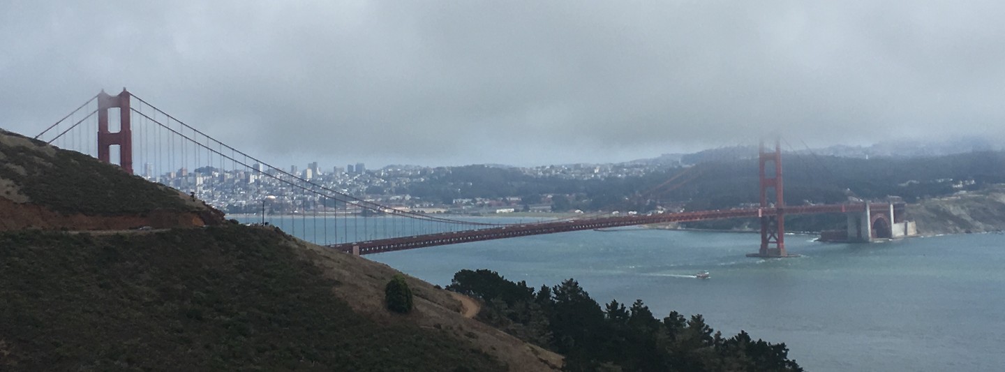 Jaaaaa, the golden gate bridge!