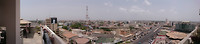 Uitzicht over Cotonou
