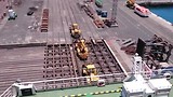 Moving of the Ship from platform
