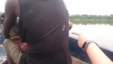 Boottochtje met Chimpanzee