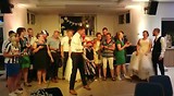 Arjen's stukje tijdens feest trouwerij