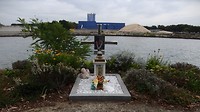 herdenkingsmonument voor Annick Van Uytsel.