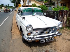 Een Morris Oxford.