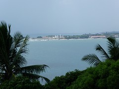 Uitzicht op Galle.