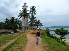 Lighttower Galle fort.