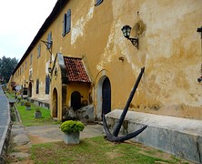 Soldatenverblijf fort Galle.