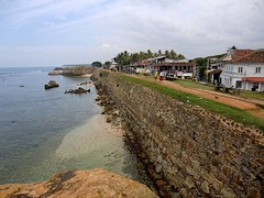 Stadsmuur fort Galle.