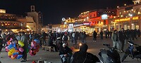 Djemaa el-Fna plein s’avonds.