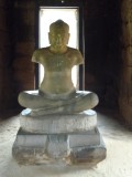 Boeddhabeeld in de Prasat Hin Phimai tempel.