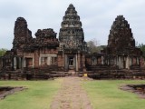 De Prasat Hin Phimai tempel.