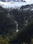 Een waterval tijdens de tocht