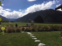 Uitzicht vanuit b&b