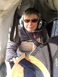 Tineke in heli