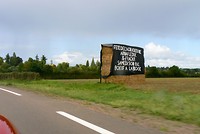 Zulke reclame kennen we ook van de Tour deFrance