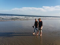 Strand van Old Orchard Beach
