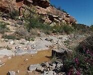 wandeling Devils Canyon vlak bij de camping